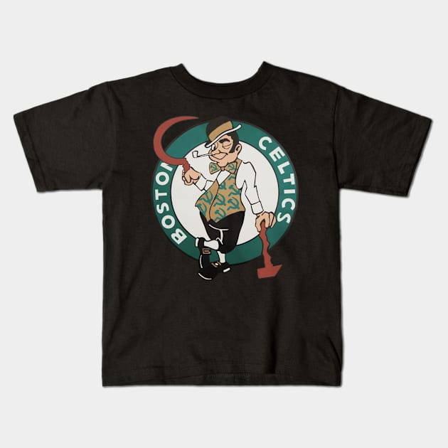 BleedGreeen Kids T-Shirt by Museum of Fine Smarf